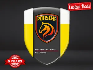 Porsche Autocollants Vinyle Résistants Pro Qualité Auto